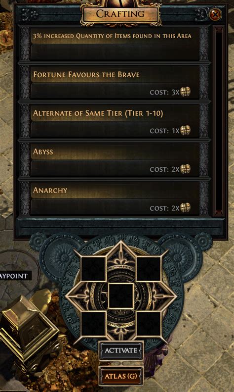 poe 5 slot map device|poe map device crafting.